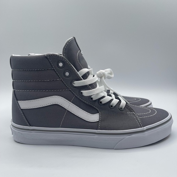 Vans Off the Wall Old Skool Gray High Top Mens 8.5 Women 10 Skateboard Shoes